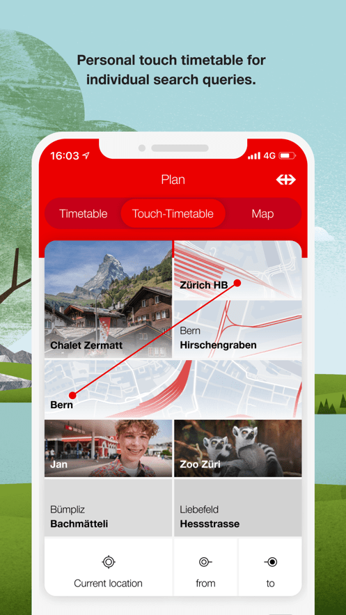 瑞士铁路sbb mobile