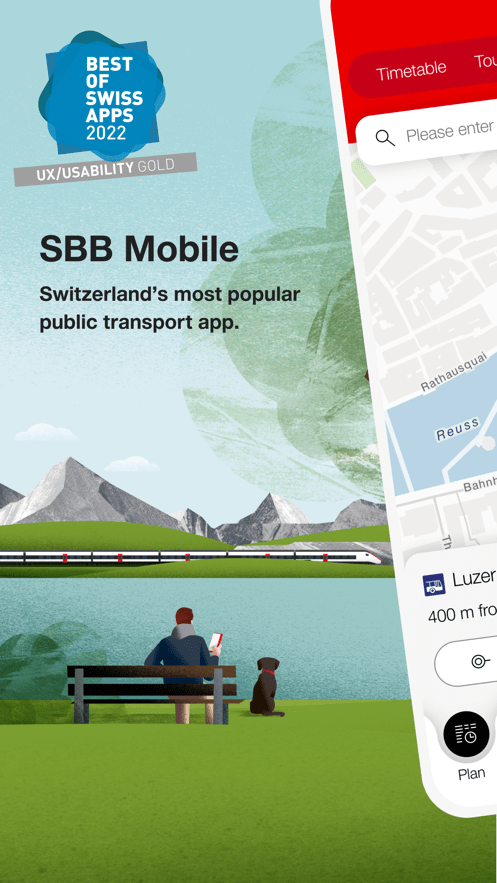 瑞士铁路sbb mobile