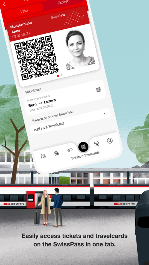 瑞士铁路sbb mobile