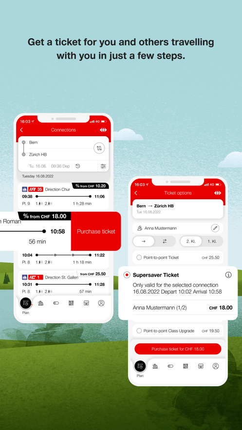瑞士铁路sbb mobile