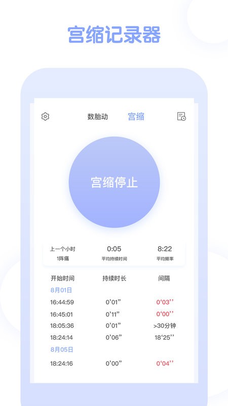 宫缩记录器手机版